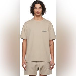 Fear of God ESSENTIALS Jersey T-Shirt Tan